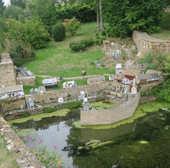 Wolf's Cove model village at Snowshill Manor Wolf's Cove model village at Snowshill Manor